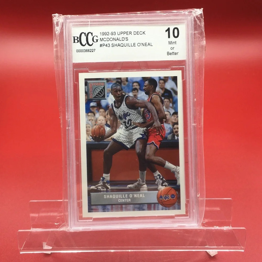 92-93 Upper Deck Future Force Shaq Gem 10 Card P43